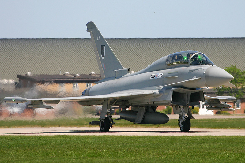 Typhoon T.1, 17(R) Sqn, RAF