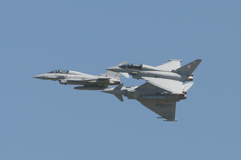 Typhoon T.1s, 29(R) Sqn, RAF