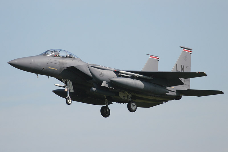 F-15E Strike Eagle, 494th FS, US Air Force