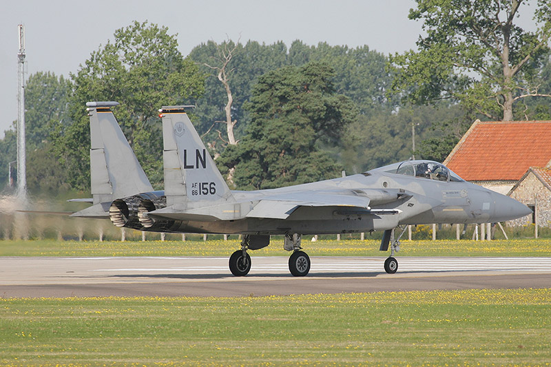 F-15C Eagle, 493rd FS, US Air Force
