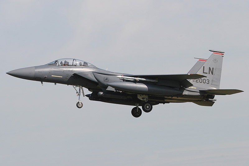 F-15E Strike Eagle, 494th FS, US Air Force