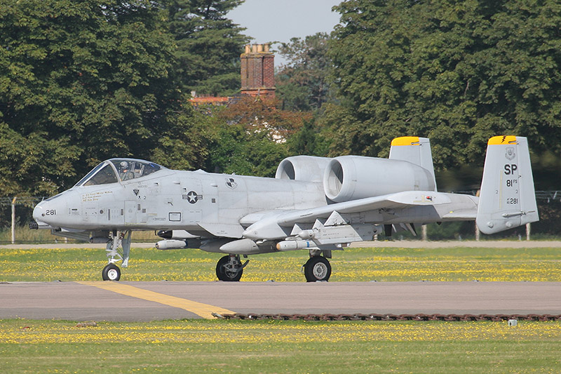 A-10A Thunderbolt II, 81st FS, US Air Force