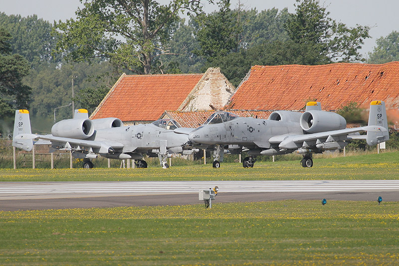 A-10A Thunderbolt IIs, 81st FS, US Air Force
