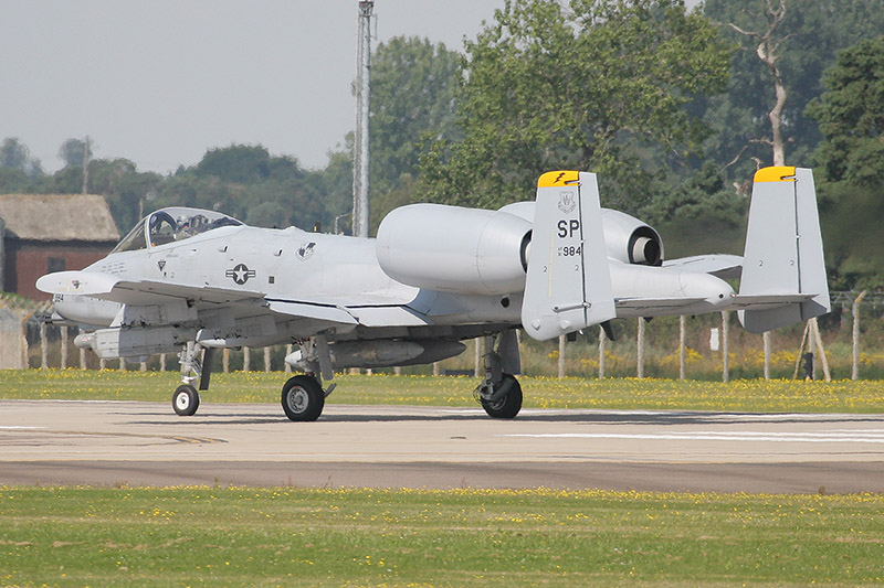 A-10A Thunderbolt II, 81st FS, US Air Force