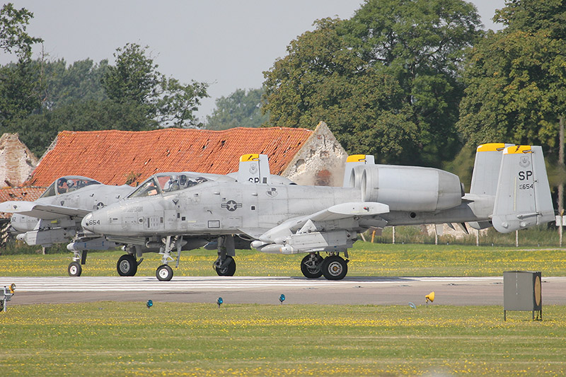 A-10A Thunderbolt IIs, 81st FS, US Air Force