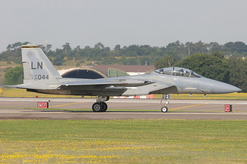 F-15D Eagle, 493rd FS, US Air Force
