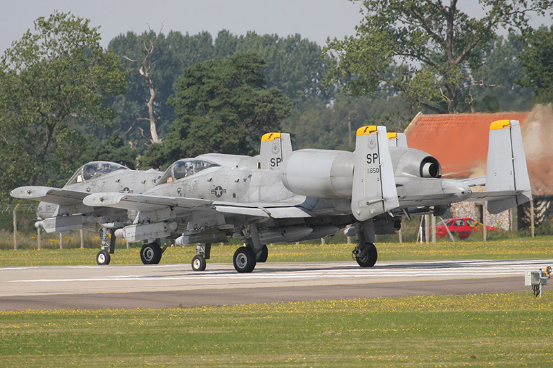 A-10A Thunderbolt IIs, 81st FS, US Air Force