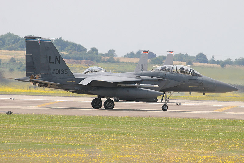 F-15E Strike Eagle, 492nd FS, US Air Force