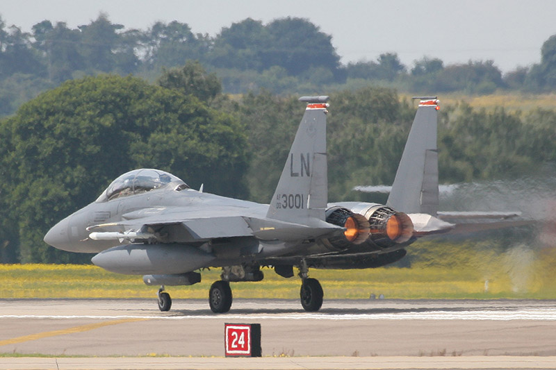 F-15E Strike Eagle, 494th FS, US Air Force