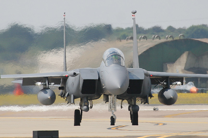 F-15E Strike Eagle, 494th FS, US Air Force