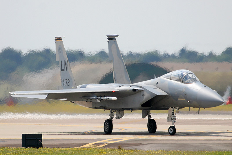 F-15C Eagle, 493rd FS, US Air Force
