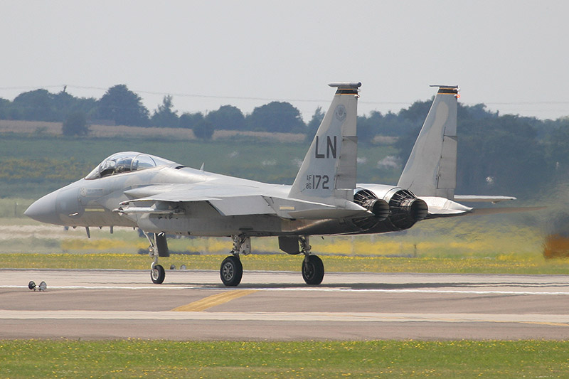 F-15C Eagle, 493rd FS, US Air Force