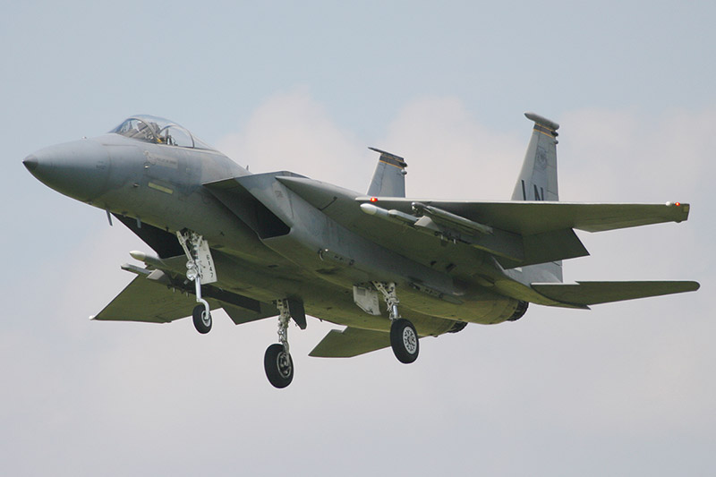 F-15C Eagle, 493rd FS, US Air Force