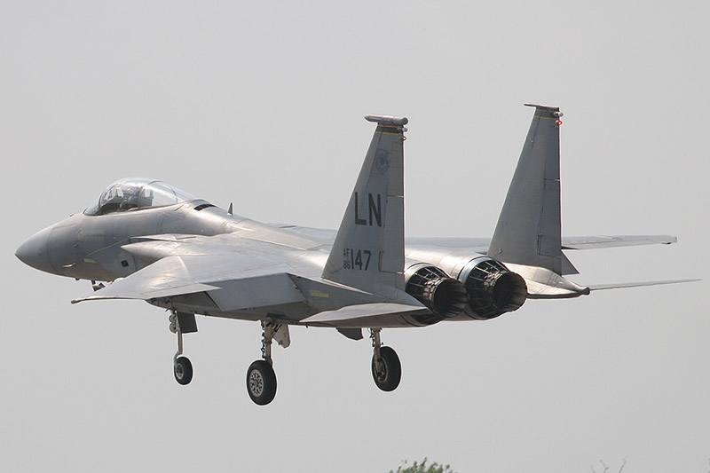 F-15C Eagle, 493rd FS, US Air Force