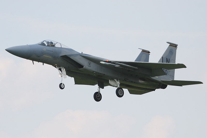 F-15C Eagle, 493rd FS, US Air Force