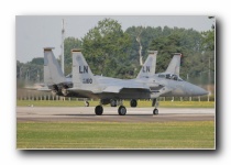 F-15C Eagles, 493rd FS, US Air Force