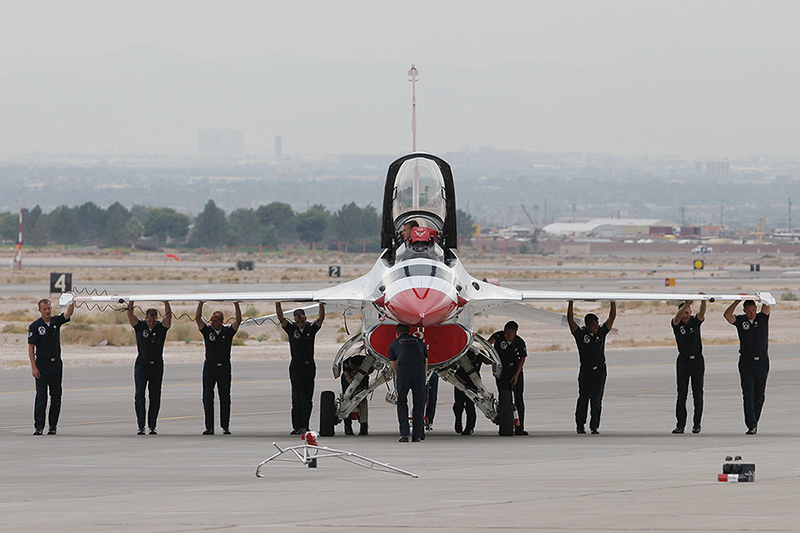 F-16C Fighting Falcon, The Thunderbirds, USAF