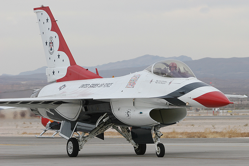 F-16C Fighting Falcon, The Thunderbirds, USAF