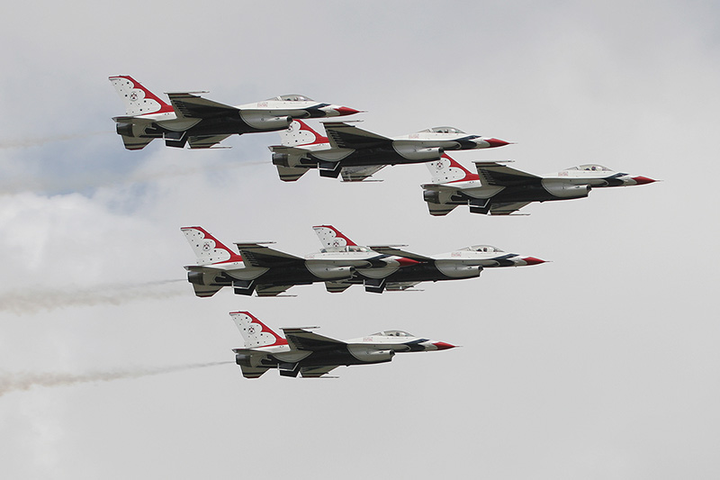 F-16C & D Fighting Falcons, The Thunderbirds, USAF