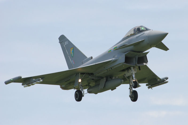 Typhoon F.2, 3(F) Sqn, RAF