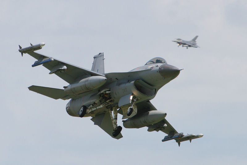 F-16AM Fighting Falcons, 322 Sqn, RNlAF