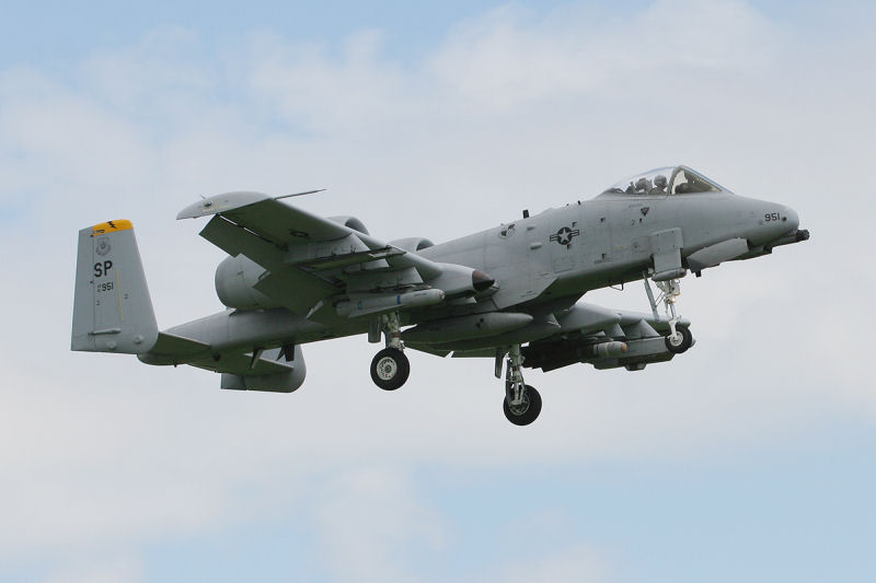 A-10A Thunderbolt II, 81st FS, USAF