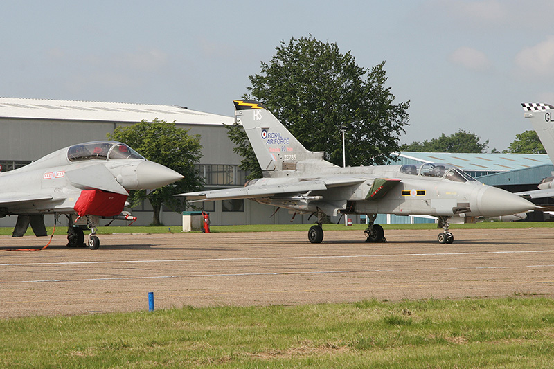 Tornado F.3, 111 Sqn, RAF<br>Typhoon T.1, 29(R) Sqn, RAF