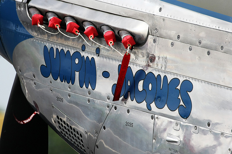 P-51D Mustang <i>Jumpin' Jacques</i>, Hangar 11