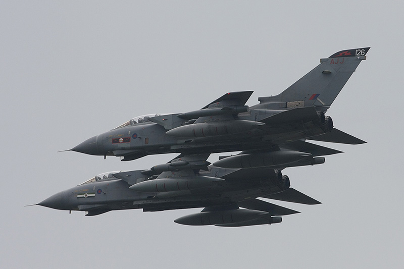 Tornado GR.4A, 617 Sqn, RAF<br>Tornado GR.4, 12(B) Sqn, RAF
