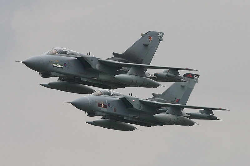 Tornado GR.4A, 617 Sqn, RAF<br>Tornado GR.4, 12(B) Sqn, RAF