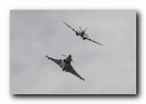 Spitfire PR.XIX, BBMF, RAF<br>Typhoon F.2, 29(R) Sqn, RAF