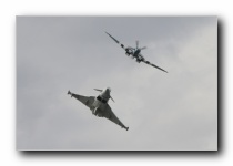 Spitfire PR.XIX, BBMF, RAF<br>Typhoon F.2, 29(R) Sqn, RAF