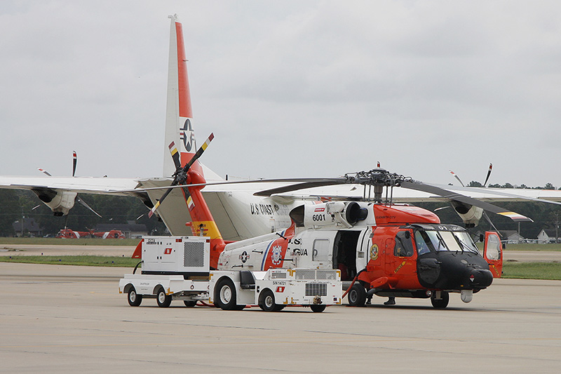 MH-60J Jayhawk, USCG<br>HC-130J Hercules, USCG
