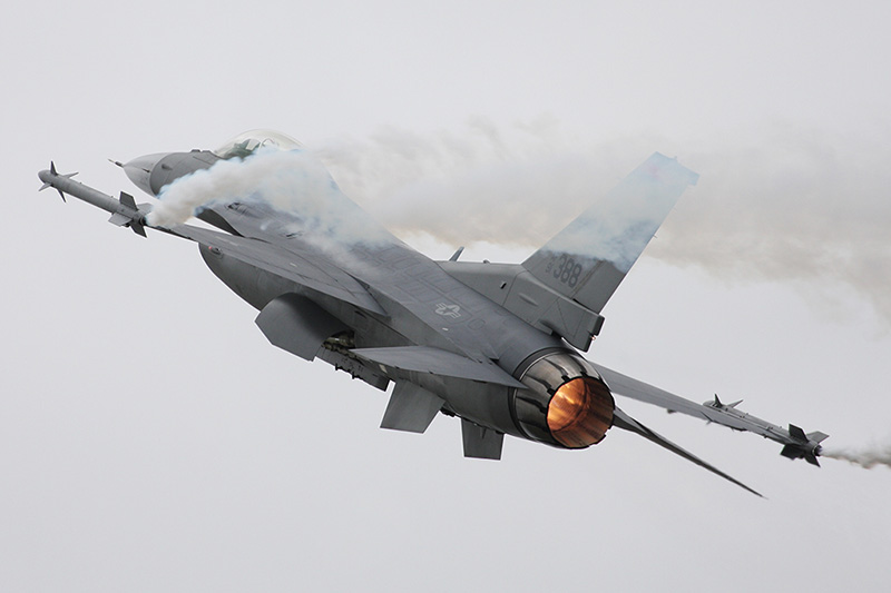 F-16C Fighting Falcon, 22nd FS, USAF