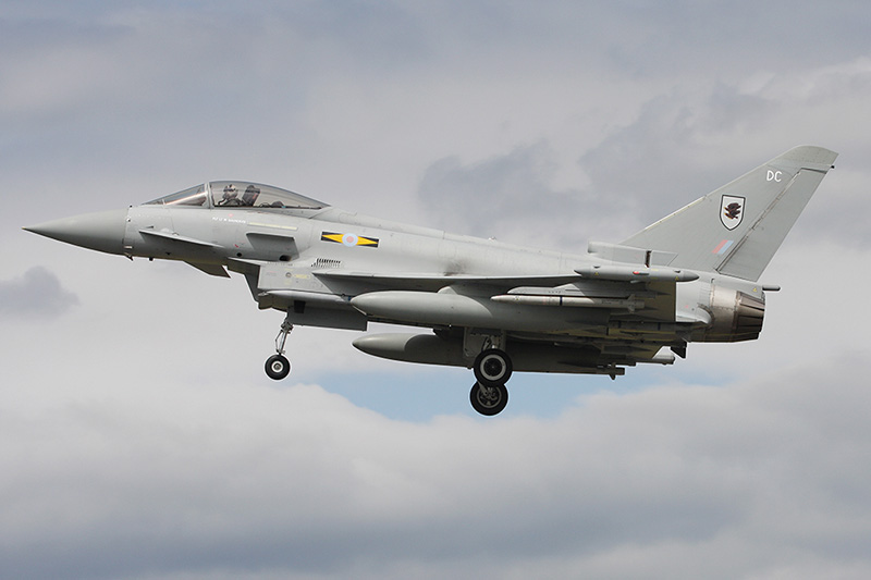 Typhoon F.2, XI(F) Sqn, RAF