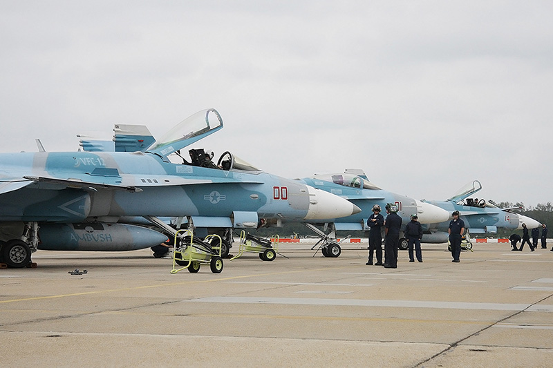 F/A-18C Hornets, VFC-12 <i>Fighting Omars</i>, USN