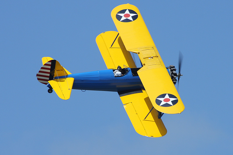 PT-17 Stock Stearman, John Mohr Barnstorming