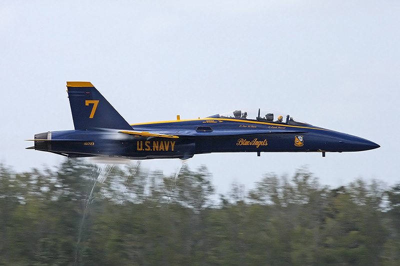 F/A-18B Hornet, <i>The Blue Angels</i>, USN