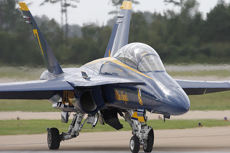 F/A-18B Hornet, <i>The Blue Angels</i>, USN