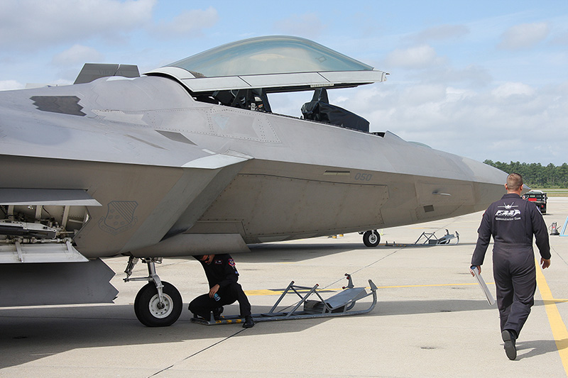 F-22A Raptor, 27th FS, USAF