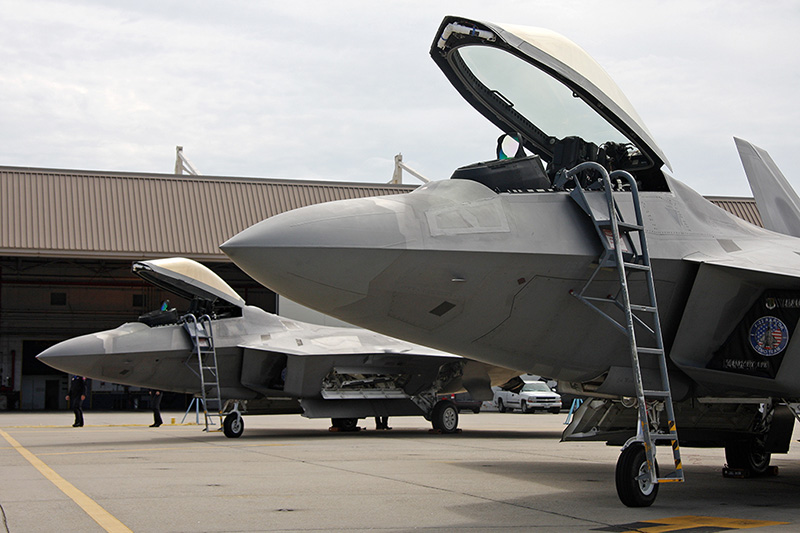 F-22A Raptors, 27th & 94th FS, USAF