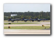 F/A-18A Hornets & F/A-18B Hornet, <i>The Blue Angels</i>, USN