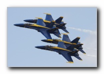 F/A-18A Hornets & F/A-18B Hornet, <i>The Blue Angels</i>, USN