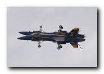 F/A-18A Hornets, <i>The Blue Angels</i>, USN
