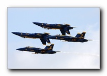 F/A-18A Hornets & F/A-18B Hornet, <i>The Blue Angels</i>, USN