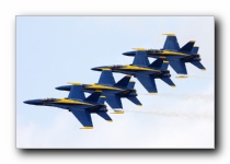 F/A-18A Hornets & F/A-18B Hornet, <i>The Blue Angels</i>, USN