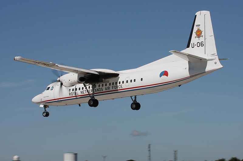 Fokker 50, 334 Sqn, RNlAF