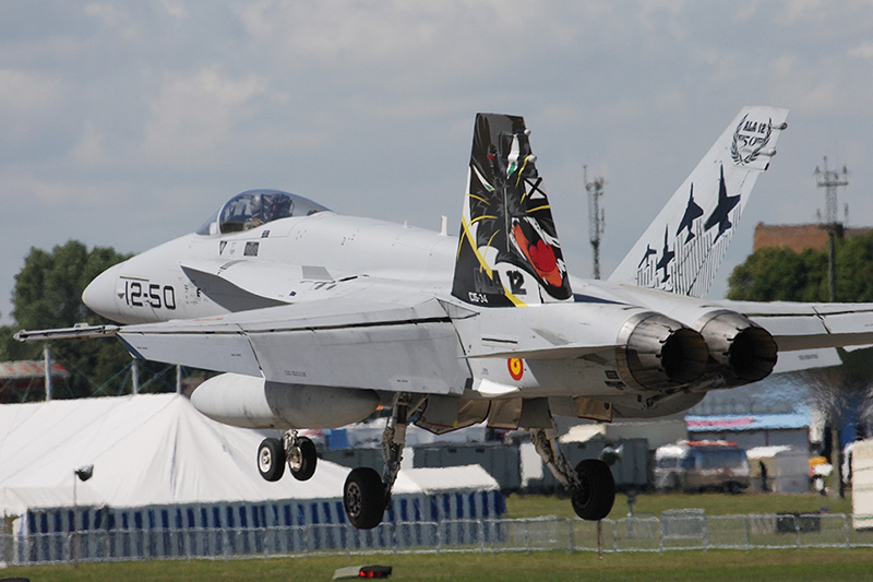 EF-18A+ Hornet, Ala 12, Spanish AF